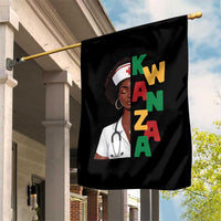 African American Nurse Garden Flag Joyful Kwanzaa Celebration Gift - Wonder Print Shop