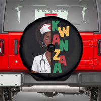 African American Nurse Spare Tire Cover Joyful Kwanzaa Celebration Gift - Wonder Print Shop