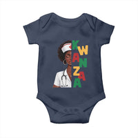 African American Nurse Baby Onesie Joyful Kwanzaa Celebration Gift - Wonder Print Shop