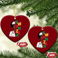 African American Nurse Ceramic Ornament Joyful Kwanzaa Celebration Gift - Wonder Print Shop