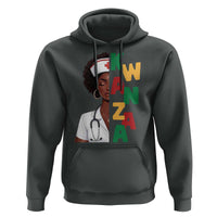 African American Nurse Hoodie Joyful Kwanzaa Celebration Gift - Wonder Print Shop
