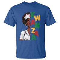 African American Nurse T Shirt Joyful Kwanzaa Celebration Gift - Wonder Print Shop