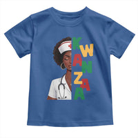 African American Nurse Toddler T Shirt Joyful Kwanzaa Celebration Gift - Wonder Print Shop