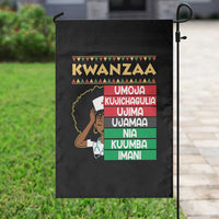 7 Principles Of Kwanzaa Garden Flag Nurse Pride African American Heritage Gift - Wonder Print Shop