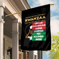 7 Principles Of Kwanzaa Garden Flag Nurse Pride African American Heritage Gift - Wonder Print Shop