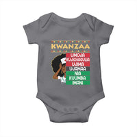 7 Principles Of Kwanzaa Baby Onesie Nurse Pride African American Heritage Gift - Wonder Print Shop