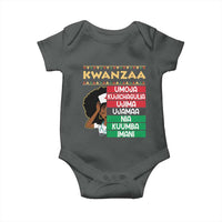 7 Principles Of Kwanzaa Baby Onesie Nurse Pride African American Heritage Gift - Wonder Print Shop
