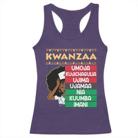7 Principles Of Kwanzaa Racerback Tank Top Nurse Pride African American Heritage Gift - Wonder Print Shop