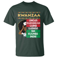7 Principles Of Kwanzaa T Shirt Nurse Pride African American Heritage Gift - Wonder Print Shop