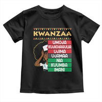 7 Principles Of Kwanzaa Toddler T Shirt Nurse Pride African American Heritage Gift - Wonder Print Shop