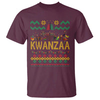 Funny Kwanzaa Celebration Ugly Sweater T Shirt African Heritage Holiday Gift - Wonder Print Shop