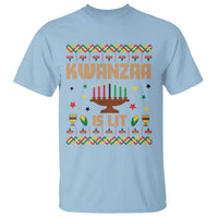 Funny Kwanzaa Is Lit T Shirt Ugly Sweater African Heritage Holiday Gift - Wonder Print Shop