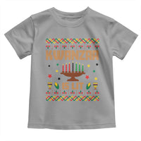 Funny Kwanzaa Is Lit Toddler T Shirt Ugly Sweater African Heritage Holiday Gift - Wonder Print Shop