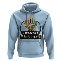Kwanzaa Is Lit Hoodie Funny African American Holiday Gift - Wonder Print Shop