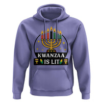 Kwanzaa Is Lit Hoodie Funny African American Holiday Gift - Wonder Print Shop