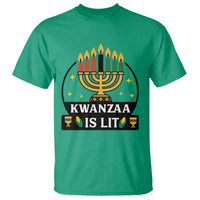 Kwanzaa Is Lit T Shirt Funny African American Holiday Gift - Wonder Print Shop