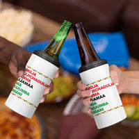 7 Principles Of Kwanzaa 4 in 1 Can Cooler Tumbler African American Holiday Gift - Wonder Print Shop