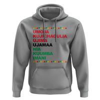 7 Principles Of Kwanzaa Hoodie African American Holiday Gift - Wonder Print Shop