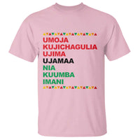 7 Principles Of Kwanzaa T Shirt African American Holiday Gift - Wonder Print Shop