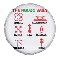 Nguzo Saba Seven Principles Of Kwanzaa Celebration Gift Spare Tire Cover - Wonder Print Shop