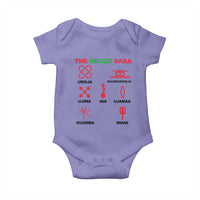 Nguzo Saba Seven Principles Of Kwanzaa Celebration Gift Baby Onesie - Wonder Print Shop