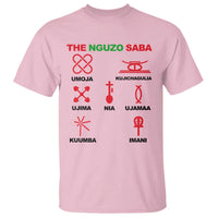 Nguzo Saba Seven Principles Of Kwanzaa Celebration Gift T Shirt - Wonder Print Shop