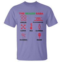 Nguzo Saba Seven Principles Of Kwanzaa Celebration Gift T Shirt - Wonder Print Shop