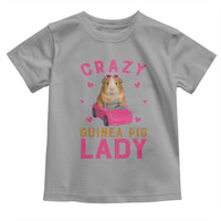 Crazy Guinea Pig Lady Toddler T Shirt Funny Pet Lover Gift - Wonder Print Shop