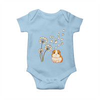 Flower Guinea Pig Dandelion Baby Onesie Funny Cavy Lover Gift - Wonder Print Shop
