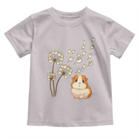 Flower Guinea Pig Dandelion Toddler T Shirt Funny Cavy Lover Gift - Wonder Print Shop