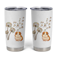 Flower Guinea Pig Dandelion Tumbler Cup Funny Cavy Lover Gift - Wonder Print Shop