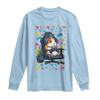 Funny Guinea Pigs And Gaming Lover Gift For Kid Long Sleeve Shirt - Wonder Print Shop