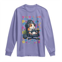 Funny Guinea Pigs And Gaming Lover Gift For Kid Long Sleeve Shirt - Wonder Print Shop