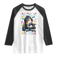 Funny Guinea Pigs And Gaming Lover Gift For Kid Raglan Shirt - Wonder Print Shop