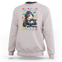 Funny Guinea Pigs And Gaming Lover Gift For Kid Sweatshirt - Wonder Print Shop