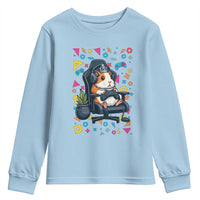 Funny Guinea Pigs And Gaming Lover Gift For Kid Youth Sweatshirt - Wonder Print Shop