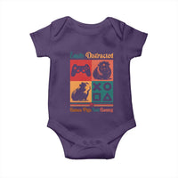 Funny Easily Distracted By Guinea Pigs And Gaming Baby Onesie Game Lover Gift - Wonder Print Shop