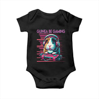 Funny Guinea Pig Video Game Player Gift Baby Onesie Guinea Be Gaming - Wonder Print Shop