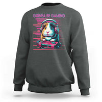 Funny Guinea Pig Video Game Player Gift Sweatshirt Guinea Be Gaming - Wonder Print Shop