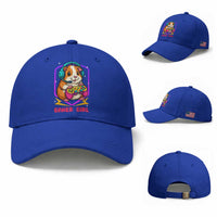 Guinea Pig Video Game Rodent Lover Baseball Cap Funny Gamers Girl Gift