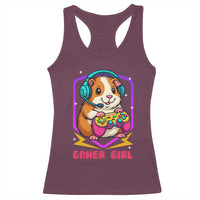 Guinea Pig Video Game Rodent Lover Racerback Tank Top Funny Gamers Girl Gift - Wonder Print Shop