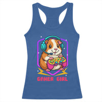 Guinea Pig Video Game Rodent Lover Racerback Tank Top Funny Gamers Girl Gift - Wonder Print Shop
