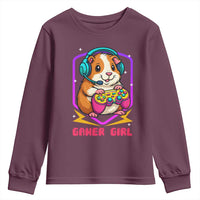 Guinea Pig Video Game Rodent Lover Youth Sweatshirt Funny Gamers Girl Gift - Wonder Print Shop