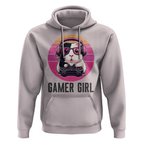 Funny Guinea Pig Video Game Rodent Lover Hoodie Gamers Girl Sunset Retro Gift - Wonder Print Shop