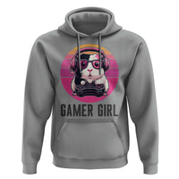 Funny Guinea Pig Video Game Rodent Lover Hoodie Gamers Girl Sunset Retro Gift - Wonder Print Shop