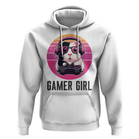 Funny Guinea Pig Video Game Rodent Lover Hoodie Gamers Girl Sunset Retro Gift - Wonder Print Shop