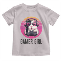 Funny Guinea Pig Video Game Rodent Lover Toddler T Shirt Gamers Girl Sunset Retro Gift - Wonder Print Shop