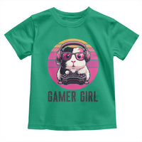 Funny Guinea Pig Video Game Rodent Lover Toddler T Shirt Gamers Girl Sunset Retro Gift - Wonder Print Shop