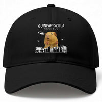 Funny Giant Guinea Pig Monster Roaring Tokyo Japan Baseball Cap Guineapigzilla