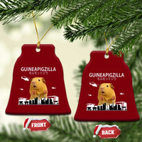 Funny Giant Guinea Pig Monster Roaring Tokyo Japan Ceramic Ornament Guineapigzilla - Wonder Print Shop